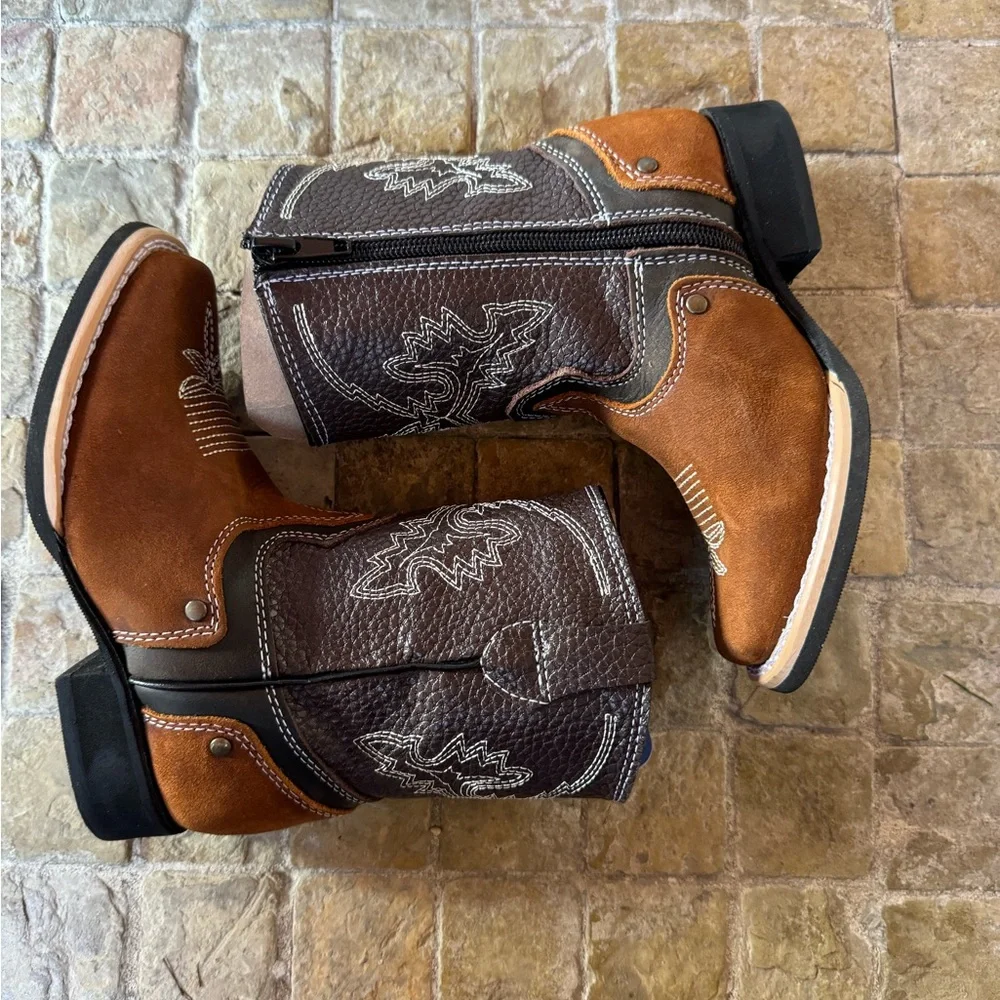 Boy/girl boots 100% leather made in Mexico